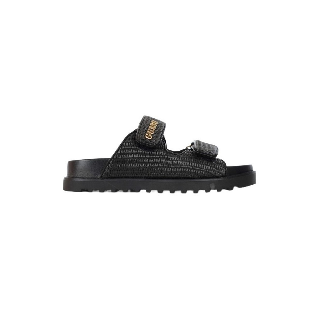 GUESS FADELIZE SLIDE PRINTED FLJFDEFAP19 ΠΑΝΤΟΦΛΑ ΓΥΝΑΙΚΕΙΑ BLACK