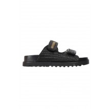 GUESS FADELIZE SLIDE PRINTED FLJFDEFAP19 ΠΑΝΤΟΦΛΑ ΓΥΝΑΙΚΕΙΑ BLACK