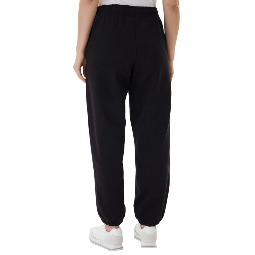 CALVIN KLEIN JEANS MONOLOGO FOIL FRENCH TERRY JOGGE ΦΟΡΜΑ ΠΑΝΤΕΛΟΝΙ ΓΥΝΑΙΚΕΙΟ BLACK