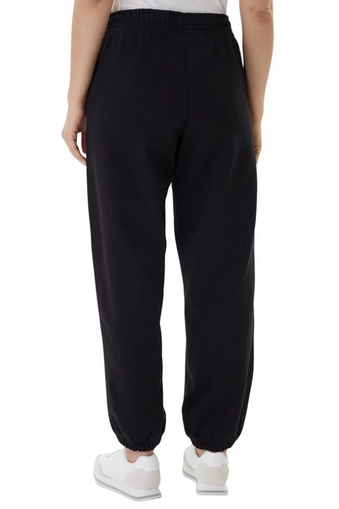 CALVIN KLEIN JEANS MONOLOGO FOIL FRENCH TERRY JOGGE ΦΟΡΜΑ ΠΑΝΤΕΛΟΝΙ ΓΥΝΑΙΚΕΙΟ BLACK