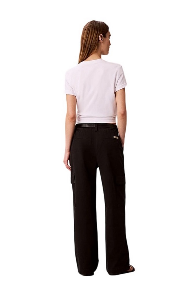 CALVIN KLEIN JEANSCOTTON EWAIST CARGO PANT ΠΑΝΤΕΛΟΝΙ ΓΥΝΑΙΚΕΙΟ BLACK