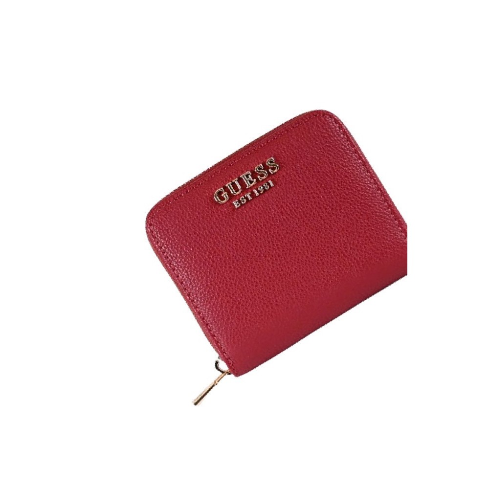 GUESS GREGORIA SLG SMALL ZIP AROUND ΠΟΡΤΟΦΟΛΙ ΓΥΝΑΙΚΕΙΟ RED