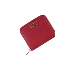 GUESS GREGORIA SLG SMALL ZIP AROUND ΠΟΡΤΟΦΟΛΙ ΓΥΝΑΙΚΕΙΟ RED