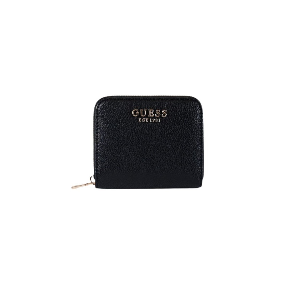 GUESS GREGORIA SLG SMALL ZIP AROUND ΠΟΡΤΟΦΟΛΙ ΓΥΝΑΙΚΕΙΟ BLACK
