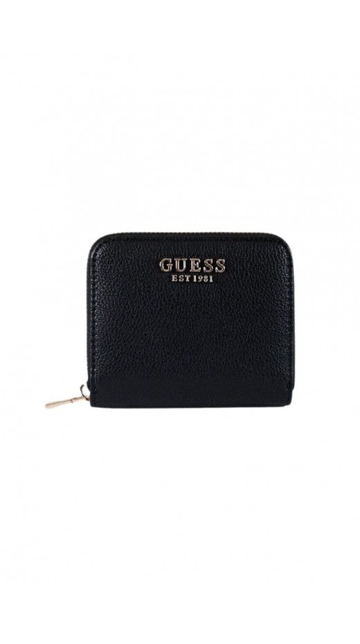 GUESS GREGORIA SLG SMALL ZIP AROUND ΠΟΡΤΟΦΟΛΙ ΓΥΝΑΙΚΕΙΟ BLACK
