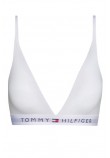 TOMMY HILFIGER UNLINED TRIANGLE ΕΣΩΡΟΥΧΟ ΓΥΝΑΙΚΕΙΟ WHITE