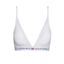 TOMMY HILFIGER UNLINED TRIANGLE ΕΣΩΡΟΥΧΟ ΓΥΝΑΙΚΕΙΟ WHITE
