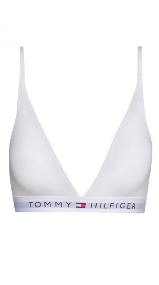 TOMMY HILFIGER UNLINED TRIANGLE ΕΣΩΡΟΥΧΟ ΓΥΝΑΙΚΕΙΟ WHITE