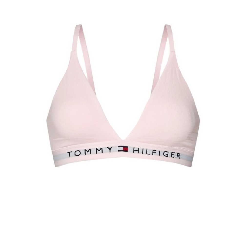 TOMMY HILFIGER UNLINED TRIANGLE ΕΣΩΡΟΥΧΟ ΓΥΝΑΙΚΕΙΟ PINK