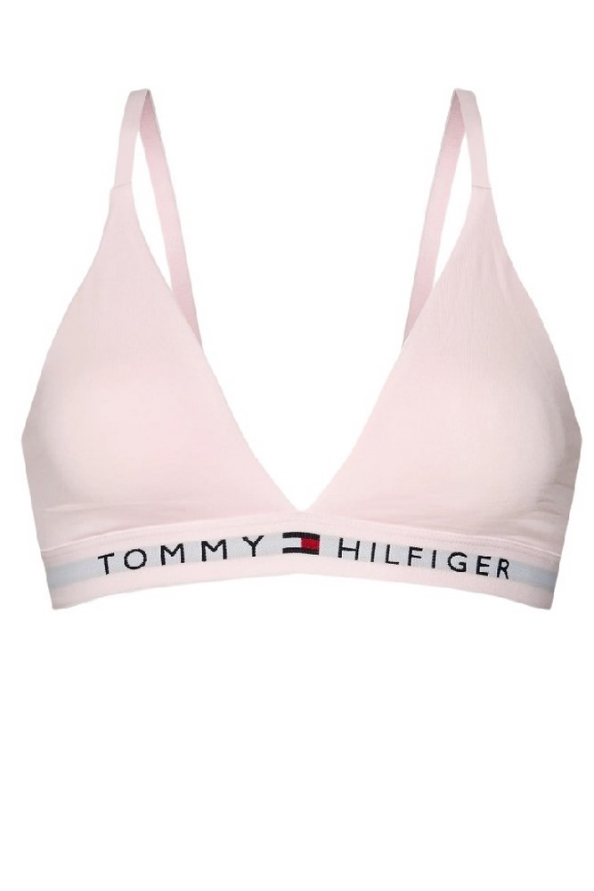 TOMMY HILFIGER UNLINED TRIANGLE ΕΣΩΡΟΥΧΟ ΓΥΝΑΙΚΕΙΟ PINK