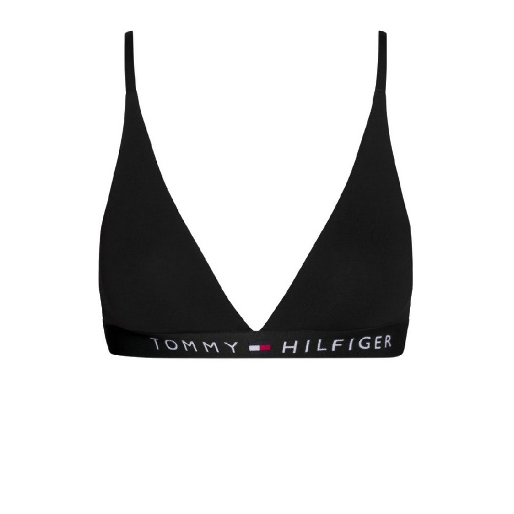 TOMMY HILFIGER UNLINED TRIANGLE ΕΣΩΡΟΥΧΟ ΓΥΝΑΙΚΕΙΟ BLACK