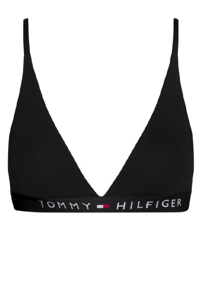 TOMMY HILFIGER UNLINED TRIANGLE ΕΣΩΡΟΥΧΟ ΓΥΝΑΙΚΕΙΟ BLACK