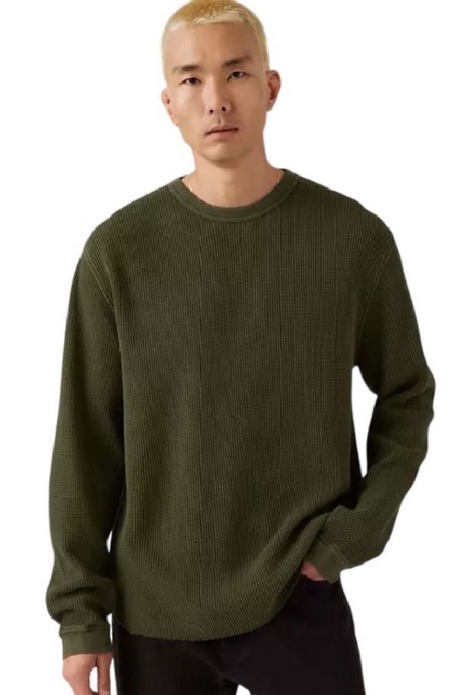 LEVIS® LS RLX THERMAL TEE ΜΠΛΟΥΖΑ ΠΛΕΚΤΗ ΑΝΔΡΙΚΗ GREEN