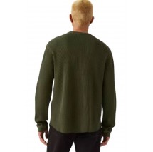 LEVIS® LS RLX THERMAL TEE ΜΠΛΟΥΖΑ ΠΛΕΚΤΗ ΑΝΔΡΙΚΗ GREEN