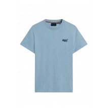 SUPERDRY D1 OVIN ESSENTIAL LOGO EMB TEE T-SHIRT ΜΠΛΟΥΖΑ ΑΝΔΡΙΚΗ BLUE
