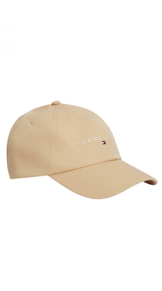 TOMMY JEANS LINEAR LOGO CAP ΚΑΠΕΛΟ ΑΝΔΡΙΚΟ SAND