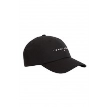 TOMMY JEANS LINEAR LOGO CAP ΚΑΠΕΛΟ ΑΝΔΡΙΚΟ BLACK