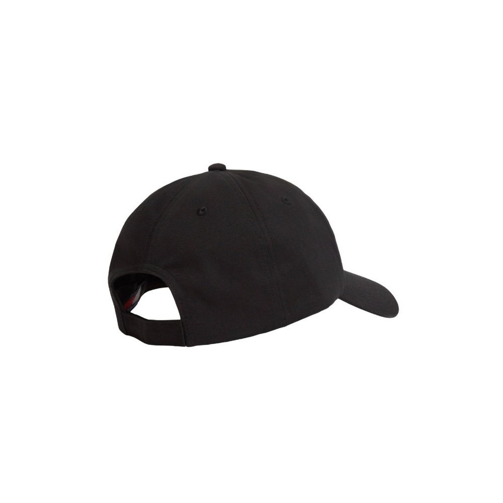 TOMMY JEANS LINEAR LOGO CAP ΚΑΠΕΛΟ ΑΝΔΡΙΚΟ BLACK