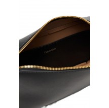 CALVIN KLEIN FOIL LOGO ELONGATED CAMERA BAG ΤΣΑΝΤΑ ΓΥΝΑΙΚΕΙΑ BLACK