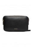 CALVIN KLEIN FOIL LOGO ELONGATED CAMERA BAG ΤΣΑΝΤΑ ΓΥΝΑΙΚΕΙΑ BLACK