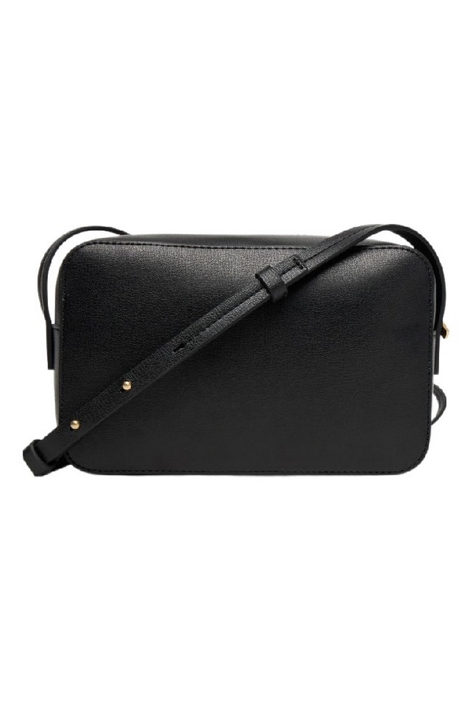 CALVIN KLEIN FOIL LOGO ELONGATED CAMERA BAG ΤΣΑΝΤΑ ΓΥΝΑΙΚΕΙΑ BLACK