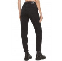 CALVIN KLEIN JEANS MOM JEAN ΠΑΝΤΕΛΟΝΙ ΓΥΝΑΙΚΕΙΟ BLACK DENIM