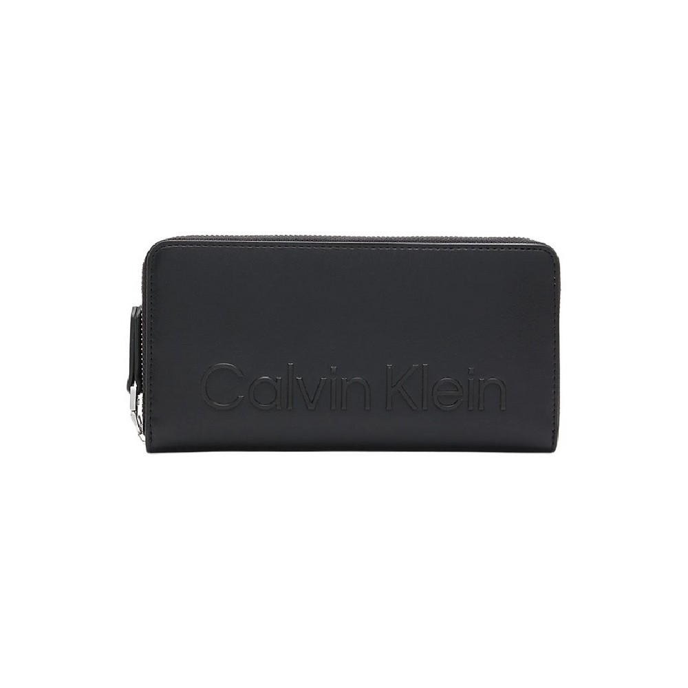 CALVIN KLEIN JEANS CK SET ZA WALLET LG ΑΞΕΣΟΥΑΡ ΠΟΡΤΟΦΟΛΙ ΓΥΝΑΙΚΕΙΟ BLACK