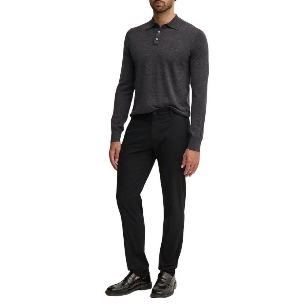 CALVIN KLEIN JEANS TAPERED CHINO ΠΑΝΤΕΛΟΝΙ ΑΝΔΡΙΚΟ BLACK