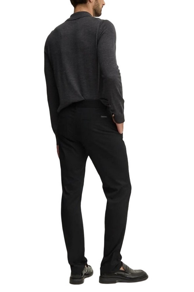 CALVIN KLEIN JEANS TAPERED CHINO ΠΑΝΤΕΛΟΝΙ ΑΝΔΡΙΚΟ BLACK