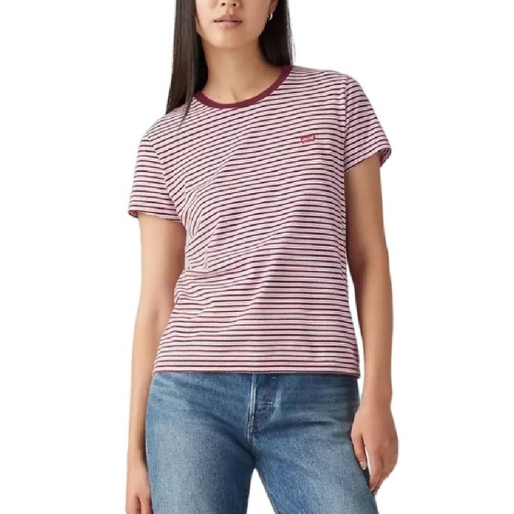 LEVIS PERFECT TEE 391850355 T-SHIRT ΜΠΛΟΥΖΑ ΓΥΝΑΙΚΕΙΑ RED