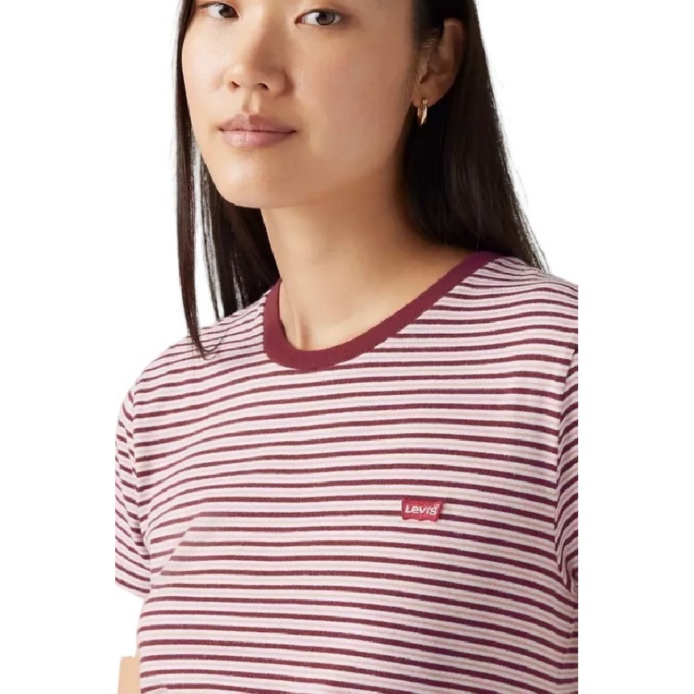 LEVIS PERFECT TEE 391850355 T-SHIRT ΜΠΛΟΥΖΑ ΓΥΝΑΙΚΕΙΑ RED