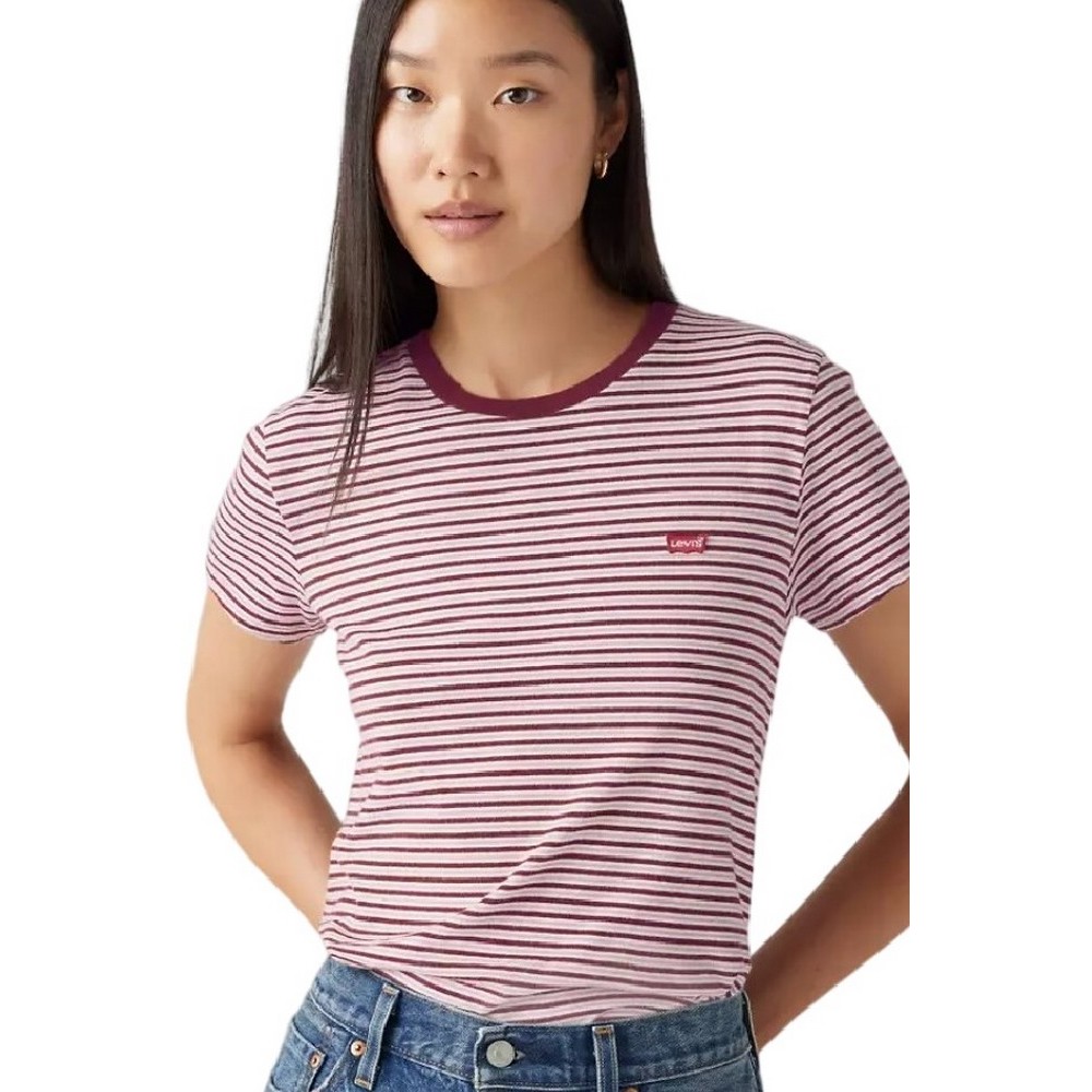 LEVIS PERFECT TEE 391850355 T-SHIRT ΜΠΛΟΥΖΑ ΓΥΝΑΙΚΕΙΑ RED