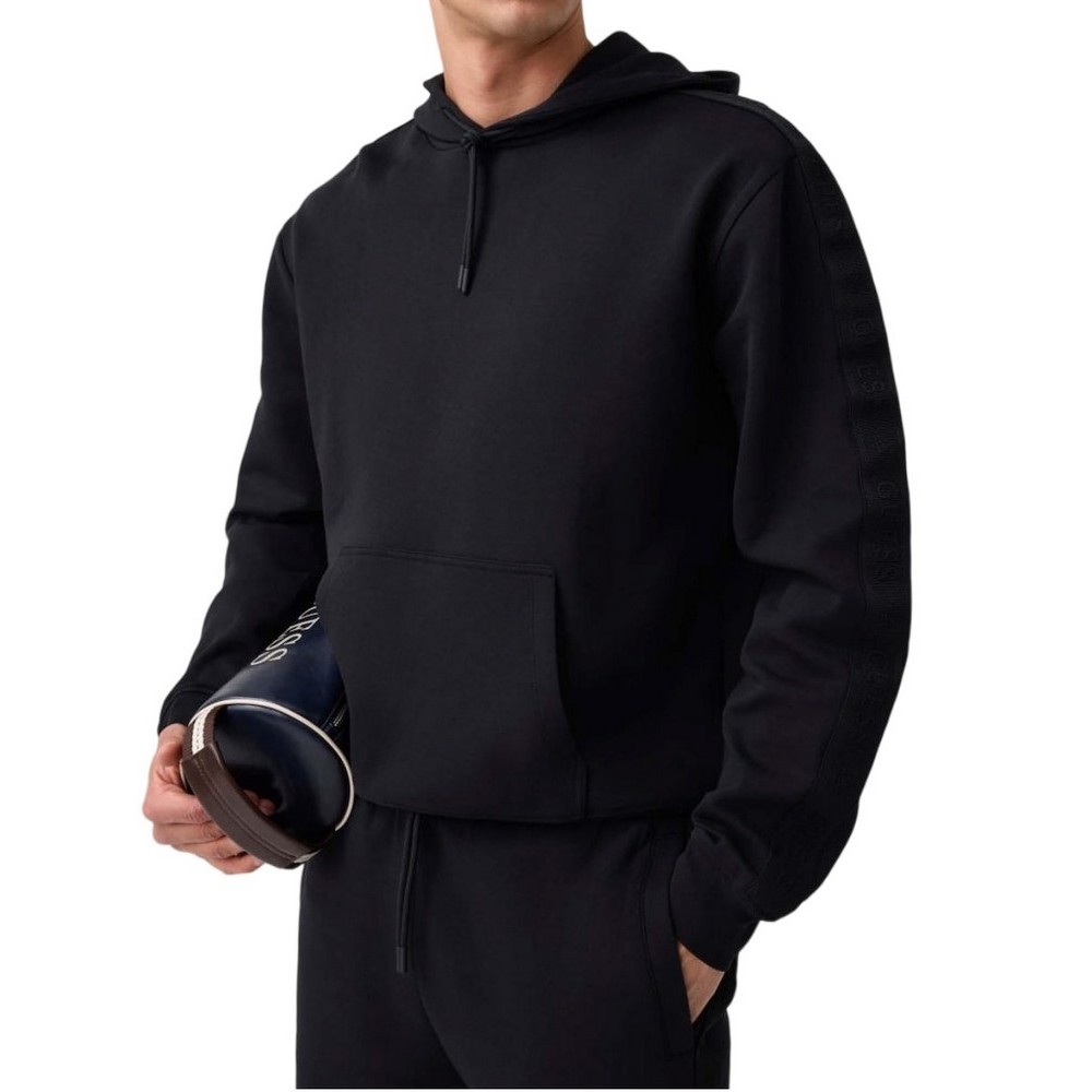 GUESS THOR HOODIE SWEATSHIRT ΜΠΛΟΥΖΑ ΦΟΥΤΕΡ ΑΝΔΡΙΚΗ BEIGE