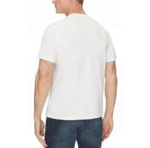 GUESS JEANS CN REG 1981 T-SHIRT ΜΠΛΟΥΖΑ ΑΝΔΡΙΚΗ WHITE