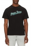 GUESS JEANS CN REG 1981 T-SHIRT ΜΠΛΟΥΖΑ ΑΝΔΡΙΚΗ BLACK