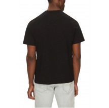 GUESS JEANS CN REG 1981 T-SHIRT ΜΠΛΟΥΖΑ ΑΝΔΡΙΚΗ BLACK