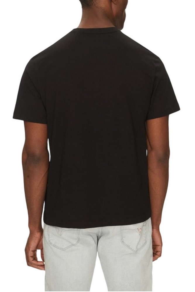 GUESS JEANS CN REG 1981 T-SHIRT ΜΠΛΟΥΖΑ ΑΝΔΡΙΚΗ BLACK
