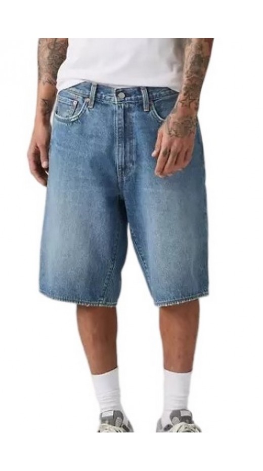 LEVIS 478 BAGGY SHORTS 001JM0005 ΒΕΡΜΟΥΔΑ ΑΝΔΡΙΚΗ BLUΕ DENIM