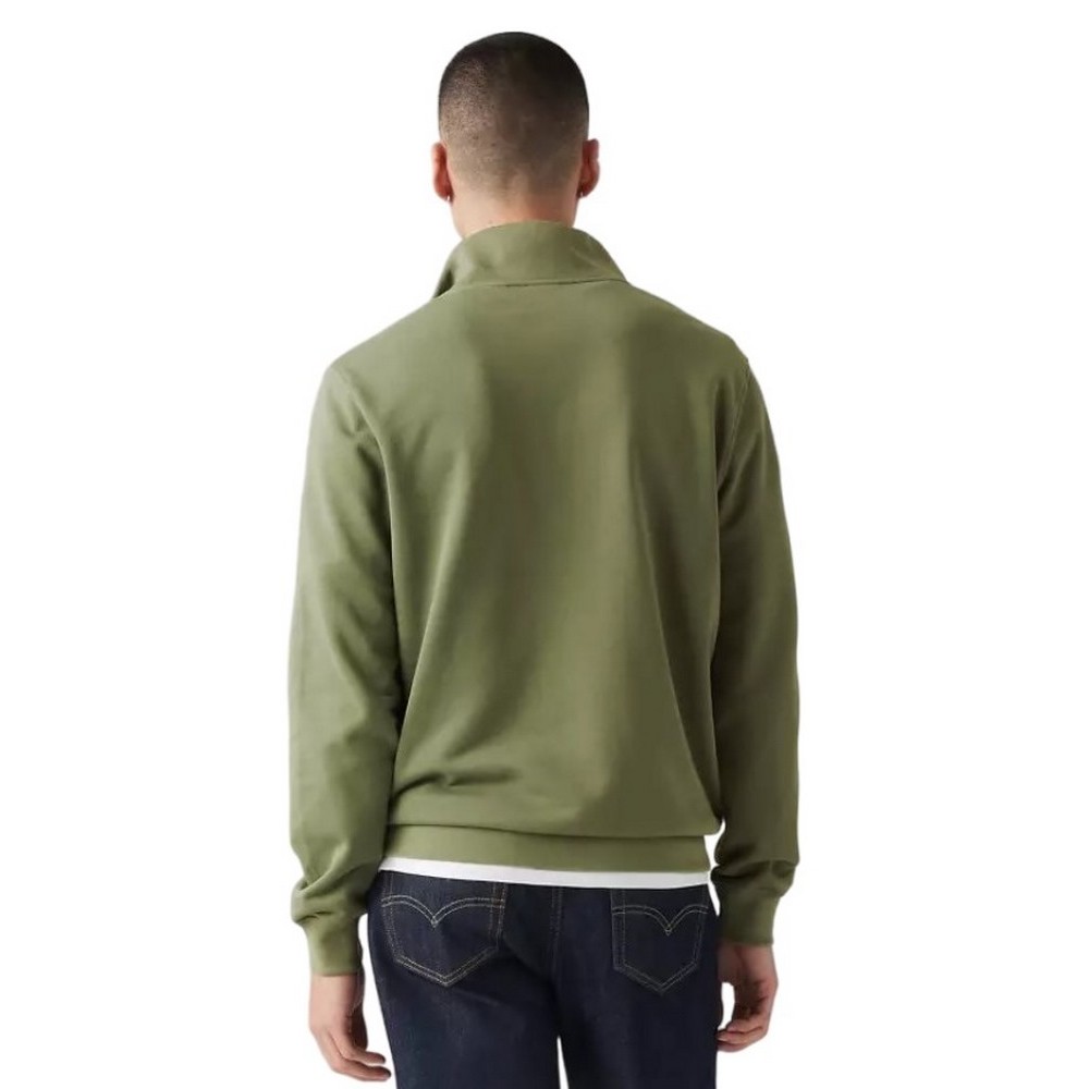 LEVIS® ORIGINAL HM 1/4 ZIP ΦΟΥΤΕΡ ΜΠΛΟΥΖΑ ΑΝΔΡΙΚΗ GREEN