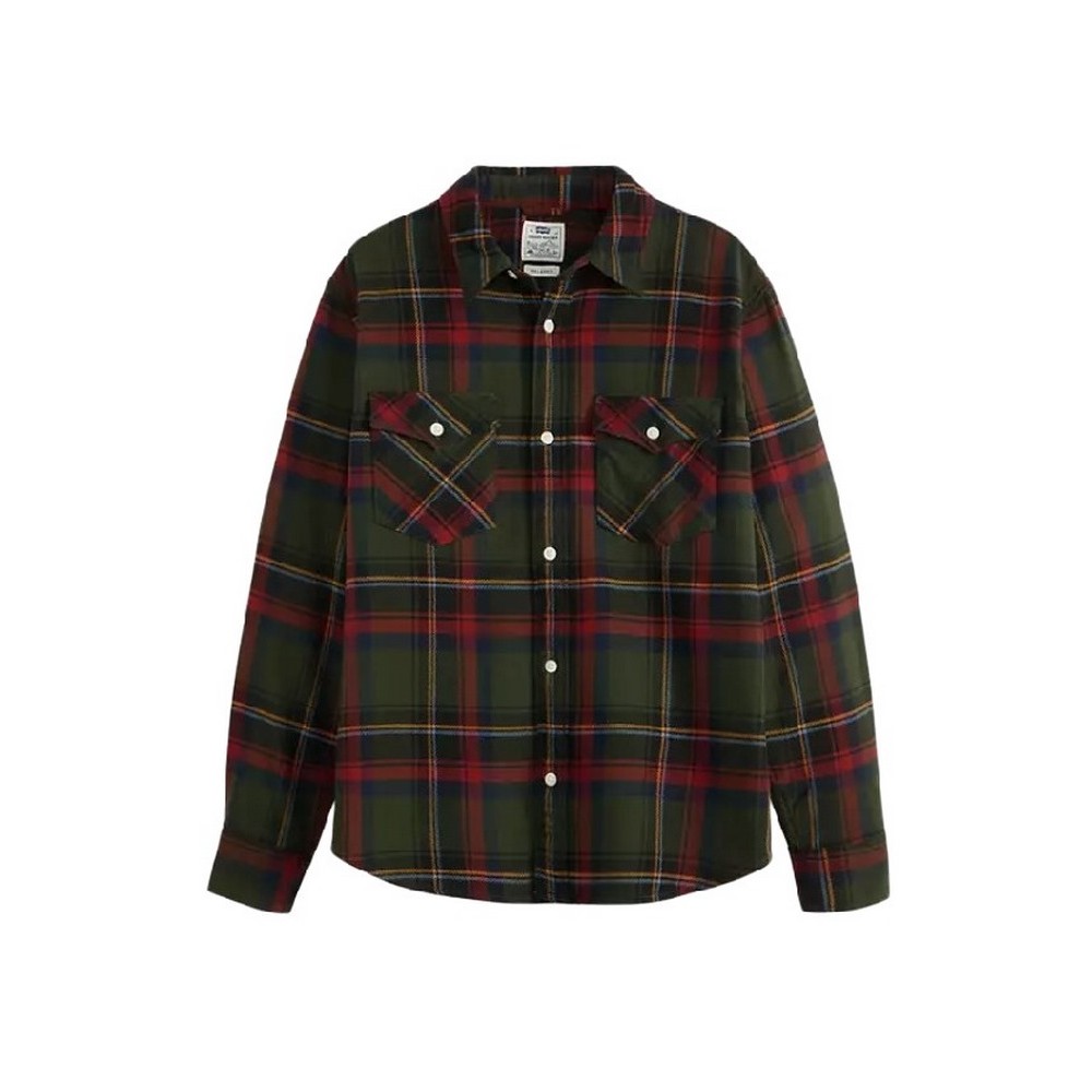 LEVIS RELAXED FIT WESTERN MULTI-COLOR ΠΟΥΚΑΜΙΣΟ ΑΝΔΡΙΚΟ MULTI