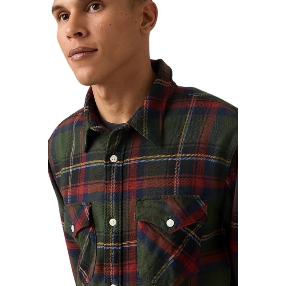 LEVIS RELAXED FIT WESTERN MULTI-COLOR ΠΟΥΚΑΜΙΣΟ ΑΝΔΡΙΚΟ MULTI
