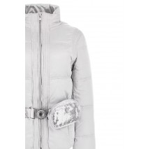 GUESS LUCIA BUM BAG PUFFA ΜΠΟΥΦΑΝ ΓΥΝΑΙΚΕΙΟ SILVER