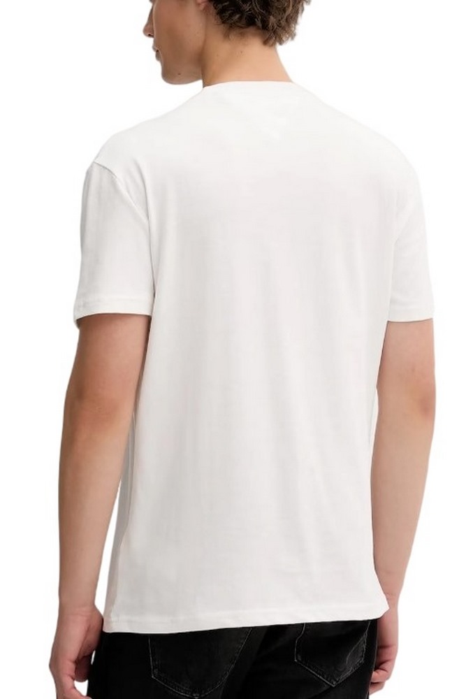 TOMMY JEANS REG PHOTO FLAG T-SHIRT ΜΠΛΟΥΖΑ ΑΝΔΡΙΚΗ ECRU