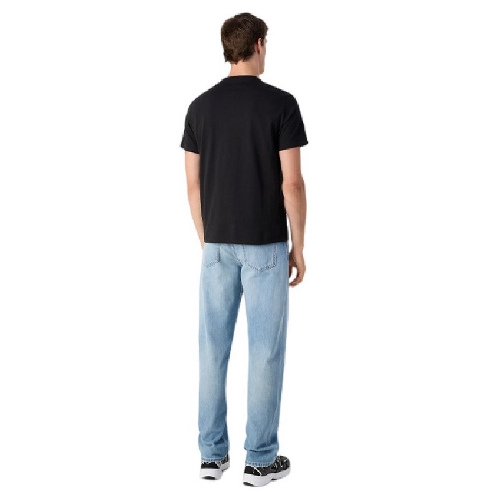 CALVIN KLEIN JEANS 30s EU CK REDBOX GRAPHIC TEE T-SHIRT ΜΠΛΟΥΖΑ ΑΝΔΡΙΚΗ BLACK
