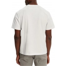 GUESS JEANS SS CN REG PKT TEE ΜΠΛΟΥΖΑ ΑΝΔΡΙΚΗ WHITE
