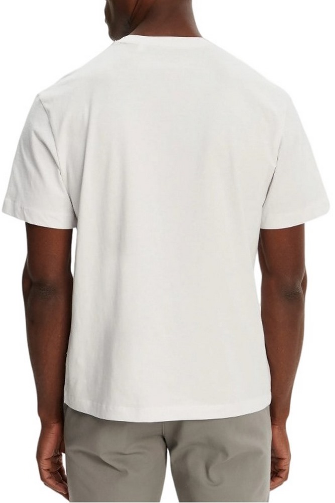GUESS JEANS SS CN REG PKT TEE ΜΠΛΟΥΖΑ ΑΝΔΡΙΚΗ WHITE
