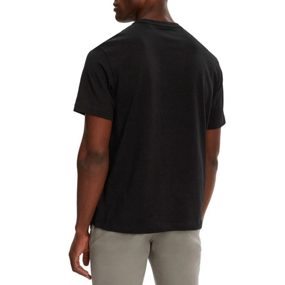 GUESS JEANS SS CN REG PKT TEE ΜΠΛΟΥΖΑ ΑΝΔΡΙΚΗ BLACK