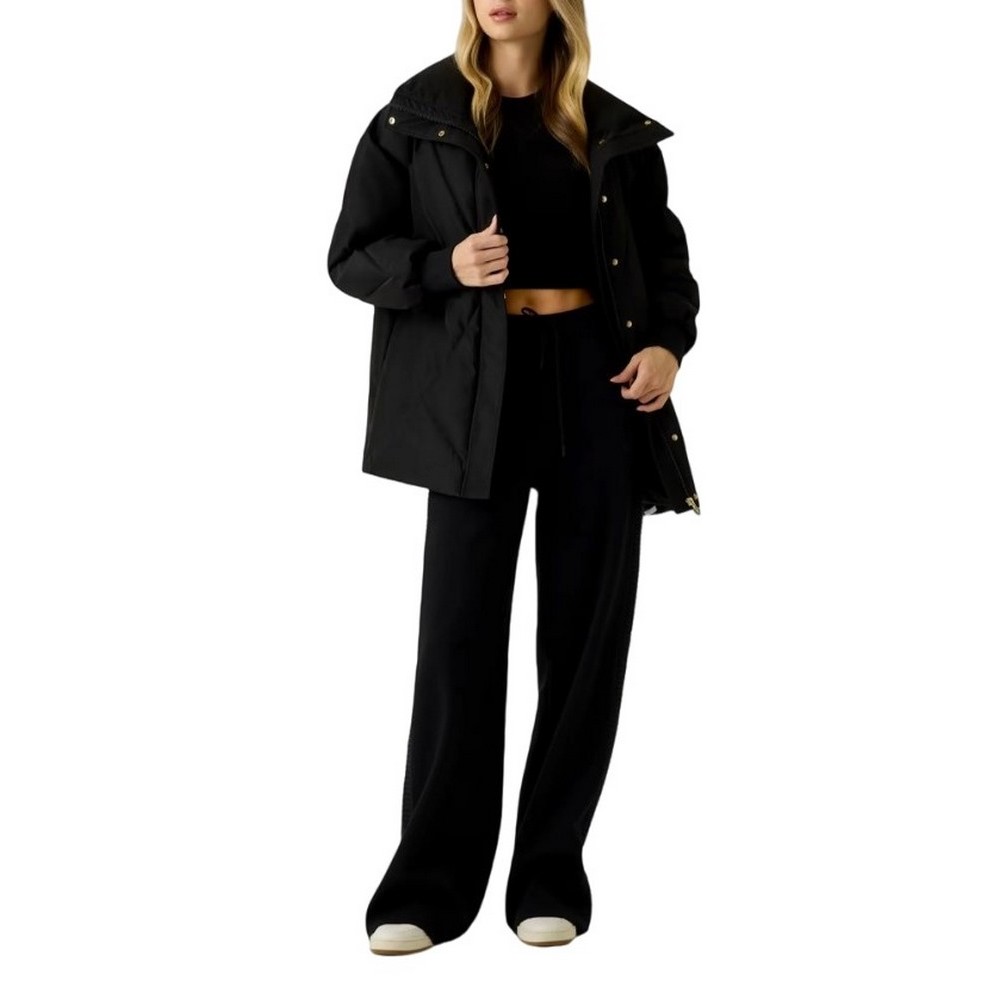 GUESS STEFY SPUFFER JACKET ΜΠΟΥΦΑΝ ΓΥΝΑΙΚΕΙΟ BLACK