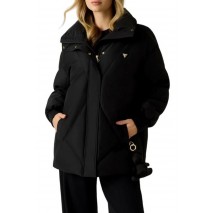 GUESS STEFY SPUFFER JACKET ΜΠΟΥΦΑΝ ΓΥΝΑΙΚΕΙΟ BLACK