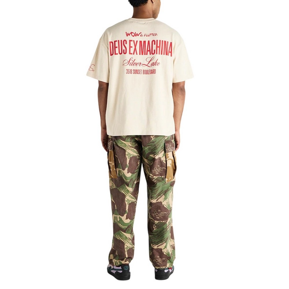 DEUS SENSORY OVERLOAD TEE T-SHIRT ΜΠΛΟΥΖΑ ΑΝΔΡΙΚΗ BEIGE